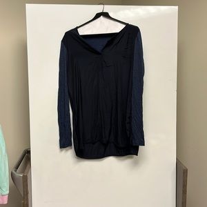 Lola & Sophie blue top